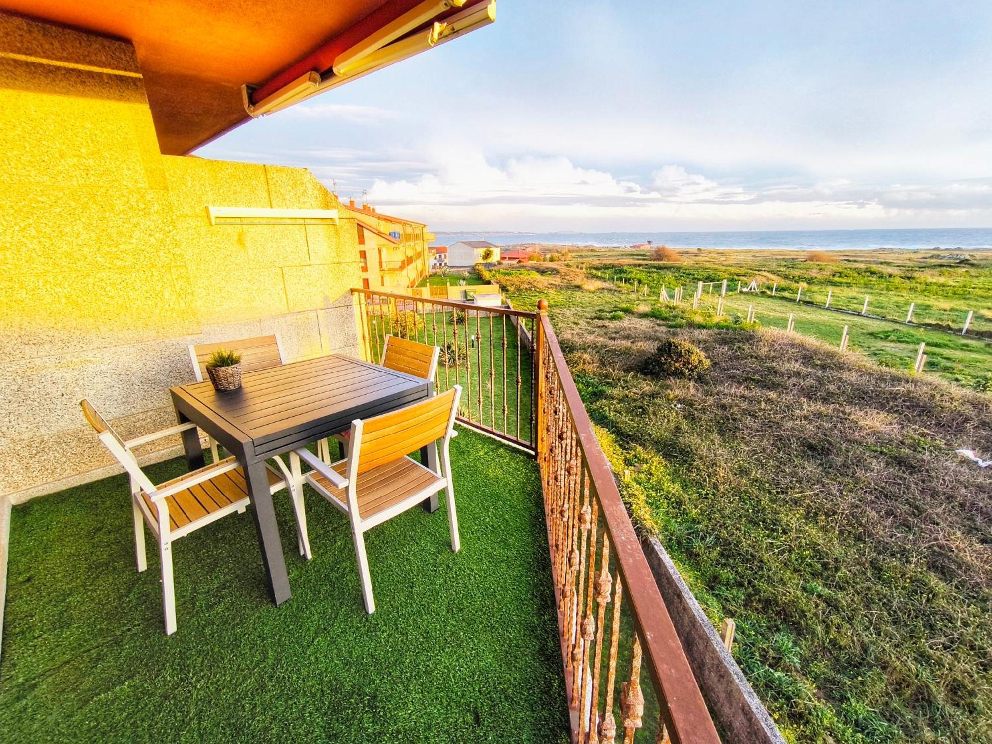 Apartamento Corrubedo Vistas Mar Y Playa Extérieur photo